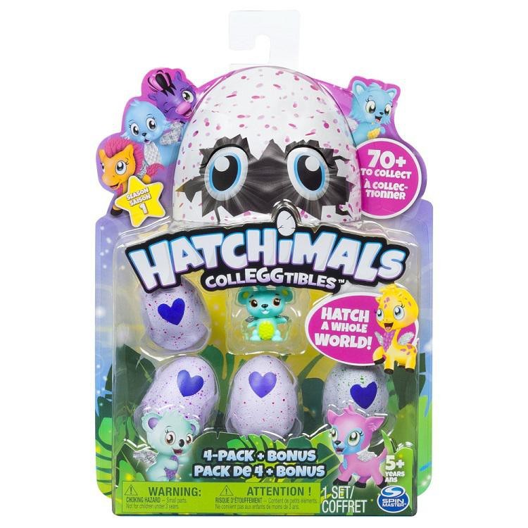 Hatchimals Colleggtibles 4pack Plus Bonus Assortment