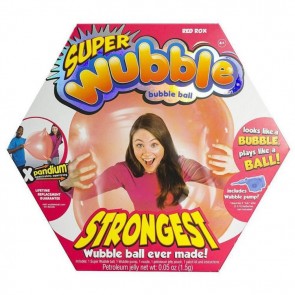 Super Wubble Ball With Pump Red