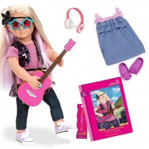 Our Generation Deluxe Layla Doll with Book