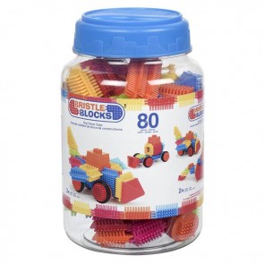 Bristle Blocks 80piece in Jar