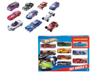 Hot Wheels Exclusive Decoration 10 Pack Assortment