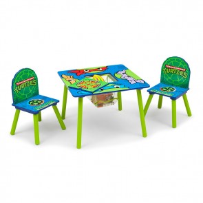 Ninja Turtle Table and Chair Set with Storage