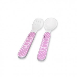 Dora Melamine Spoon and Fork Set