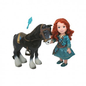 Disney Princess Merida With Horse Angus