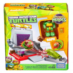 Mega Bloks Teenage Mutant Ninja Turtles; Half-shell Heroes Cookie Factory Battle