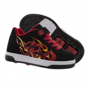 Heelys Dual Up X2 Black/Flames Size:35