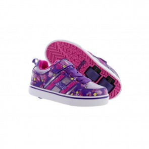 Heelys Bolt X2 Purple/Pink/Floral Size:34