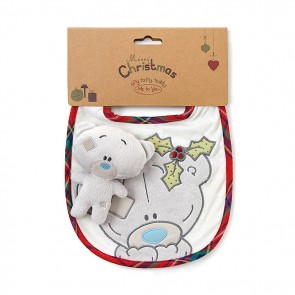 Tiny Tatty Teddy Bib & Bear Set