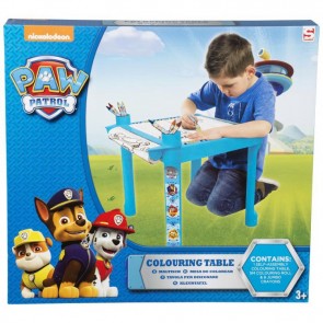 Paw Patrol Colouring Table
