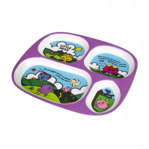 Mr Men Melamine Divider Plate
