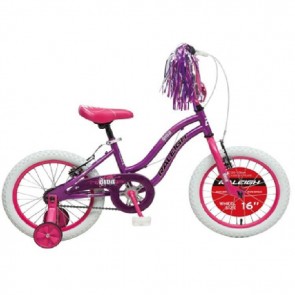16 RALEIGH DIVA GIRLS BMX (PURPLE)
