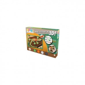 Pop Art 4 Colors 1 A5 Template GECKO