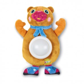 Sumptuously Soft Night Light And Comforter In Bear Design
