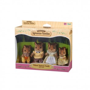 Sylvanian Families Walnut Squirrel Family