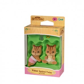 Sylvanian Families Walnut Squirrel Twins