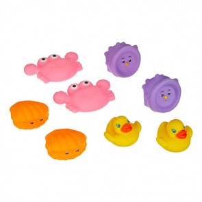 Bathtime Squirtees 8Pk Girl