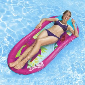 Spring Float with Print- Tropical Hibiscus