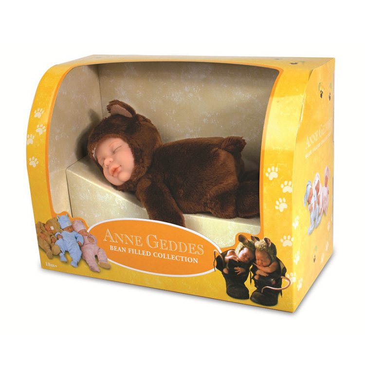 ANNE GEDDES BABY BEARS CHOCOLATE 9INCH DOLL
