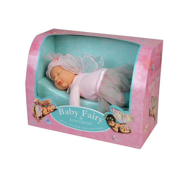 ANNE GEDDES BABY FAIRY 9INCH DOLL  PINK