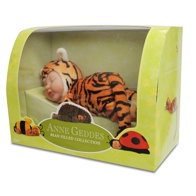 ANNE GEDDES ADORABLE SLEEPING BABY TIGER 9INCH DOLL