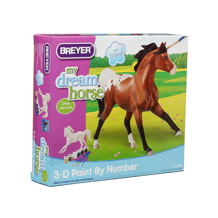 3-D PAINT BY NUMBER - APPALOOSA