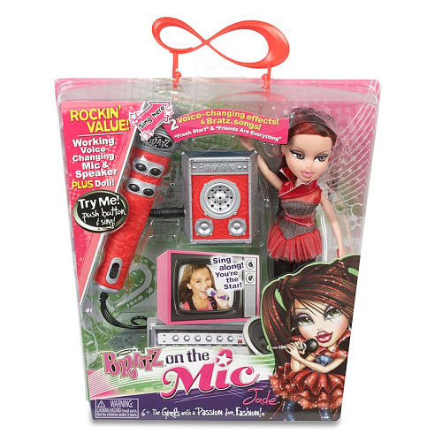 BRATZ ON THE MIC DOLL&MIC 3ASS