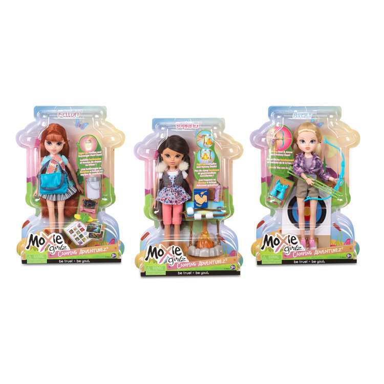 MOXIE ADVENTURE CAMP DOLL 3 ASSORTMENT S14