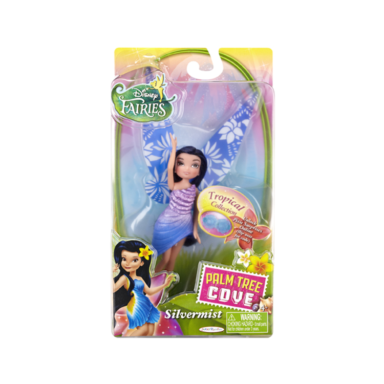 DISNEY Fairies 4.5" Basic Wave #8 - Seashell Dress Silvermist