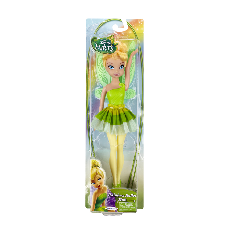 DISNEY Fairies 9" Basic Rainbow Ballet Wave #2 - Tink