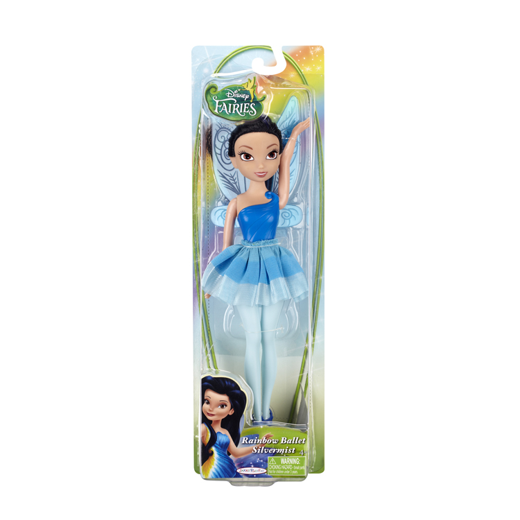 DISNEY Fairies 9" Basic Rainbow Ballet Wave #2 - Silvermist