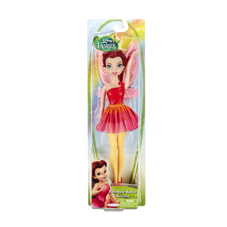 DISNEY Fairies 9" Basic Rainbow Ballet Wave #2 - Rosetta