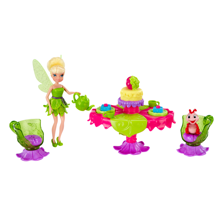 DISNEY FAIRIES PIRATE FAIRY 4.5 WAVE 7 - TINK'S PIXIE PARTY TABLE