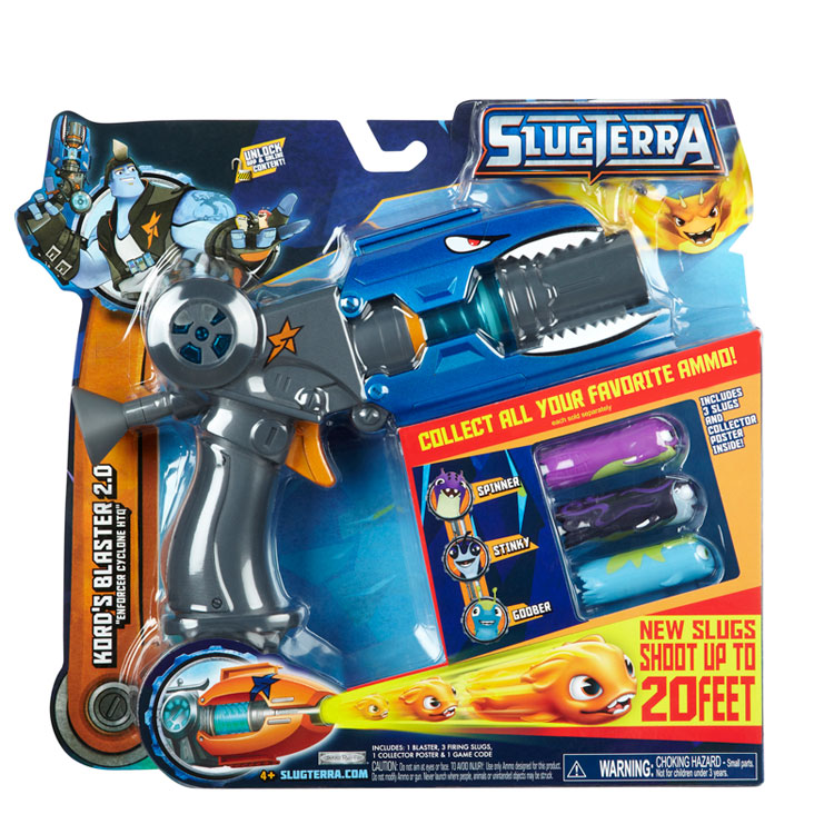 SLUGTERRA MID LEVEL BLASTER & SLUG AMMO WAVE 2