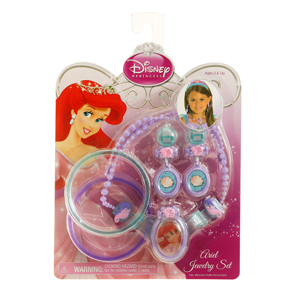 DSNY PRNCS ARIEL JEWLRY SET