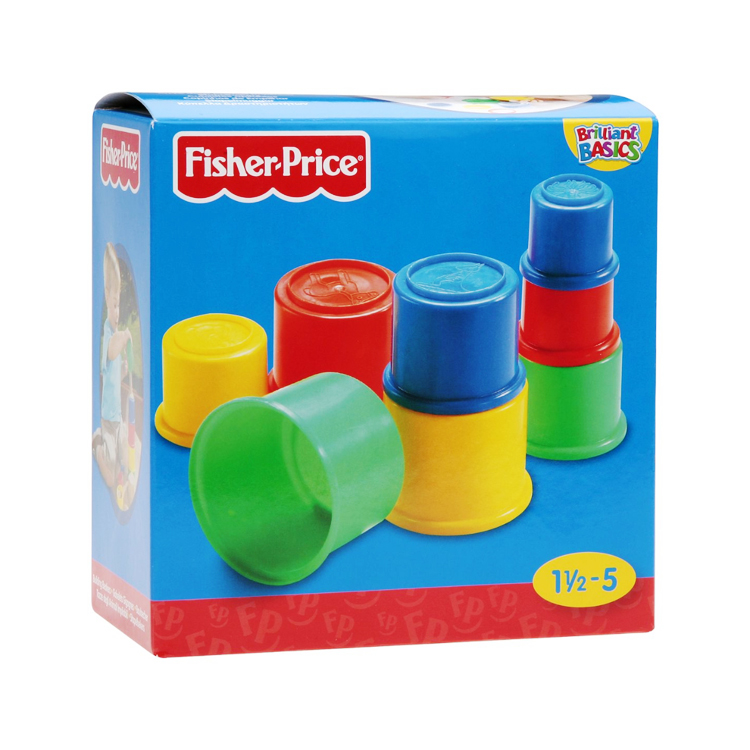 FISHER PRICE GEN. PRESHOOL - STACKING CUPS