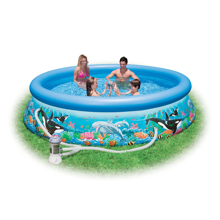 EASY SET POOL AQUARIUM W/O PUMP(10ft)-(305x76)