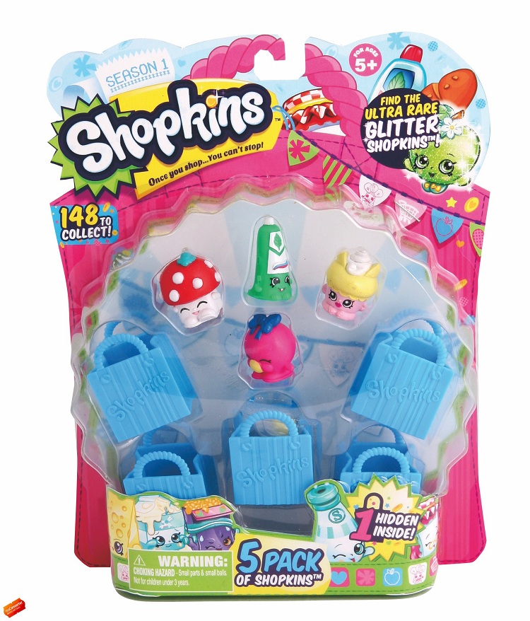 5 PACK OF SHOPKINS