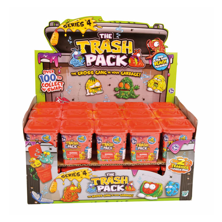 TRASH PACK-2 PACK LARGE BIN CDU SERIES 4