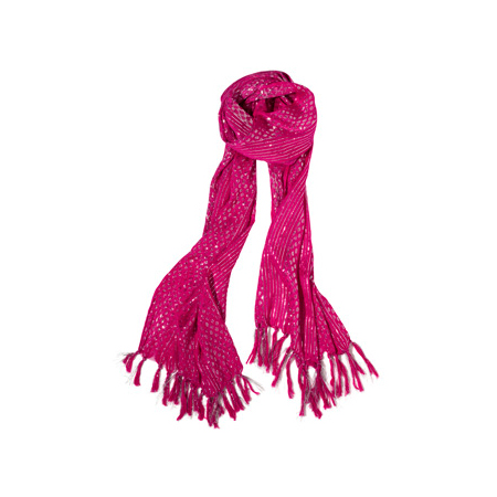 NEON CROCHETED SCARF CITRUS
