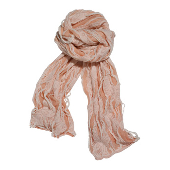 FUCHSIA STRIPE SCARF
