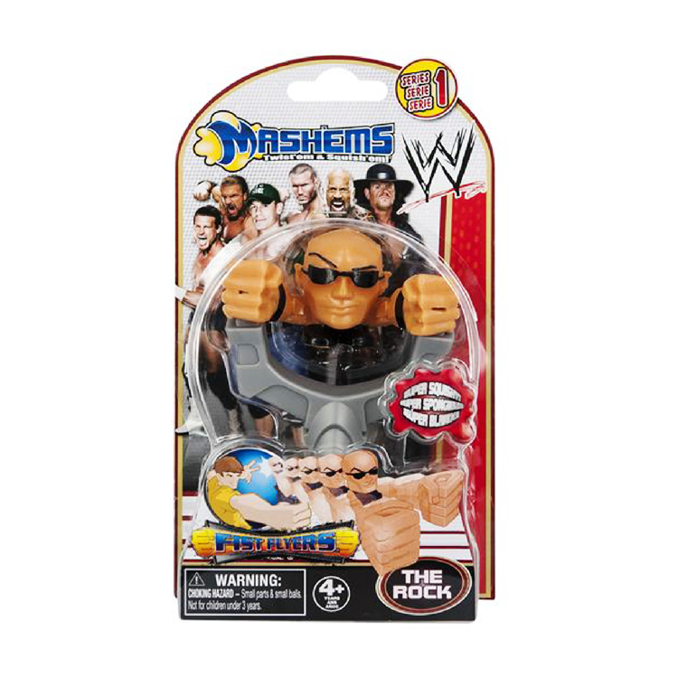 MASHEMS - WWE - FIST FLYERS LAUNCHER PACK METALLIC S2