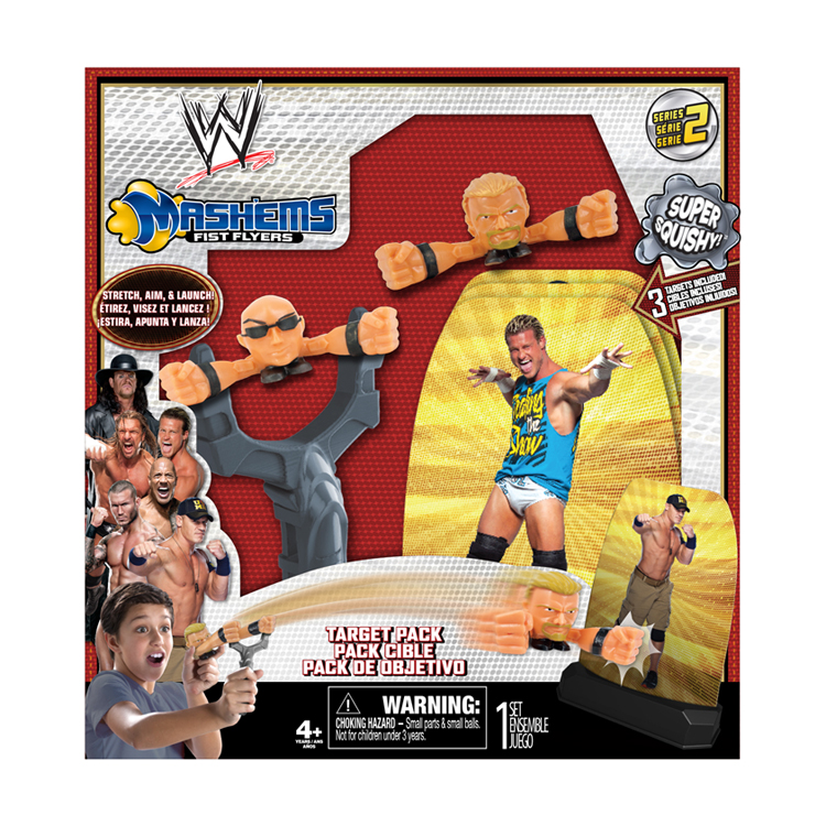MASHEMS - WWE - FIST FLYERS TARGET PACK METALLIC S2