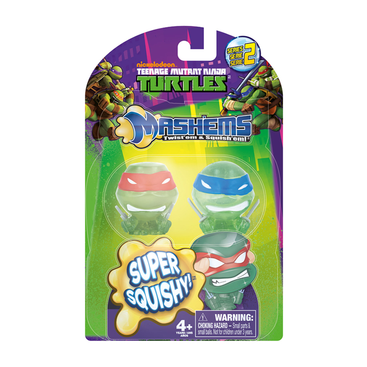 MASHEMS - TEENAGE MUTANT NINJA TURTLES - 2 PACK CRYSTAL S2