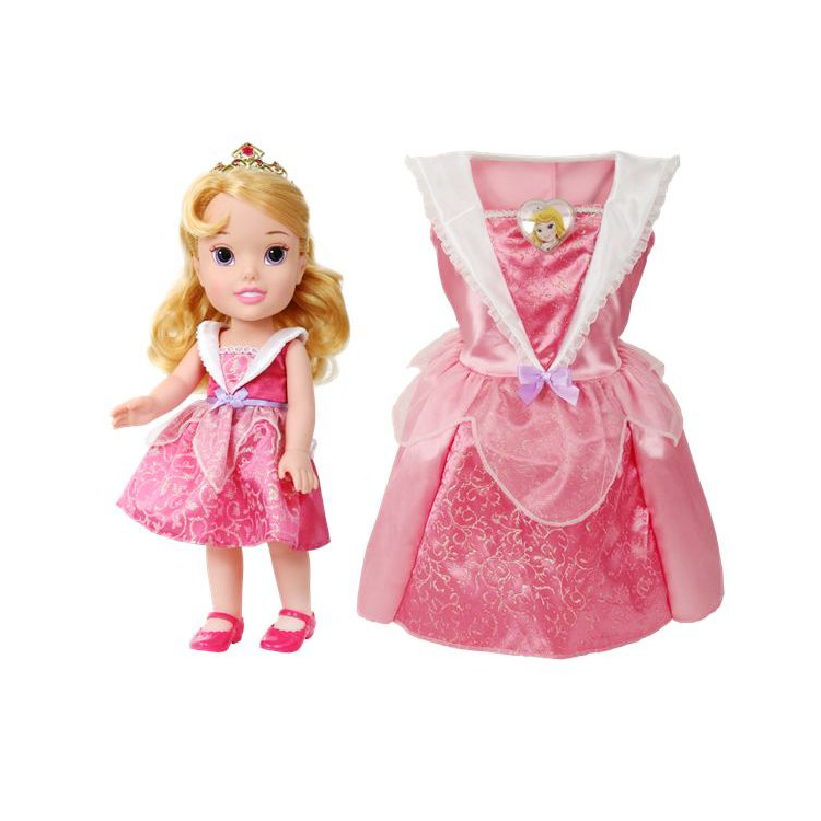 DISNEY PRINCESS TODDLER 15 & DRESS GIFT SET AURORA