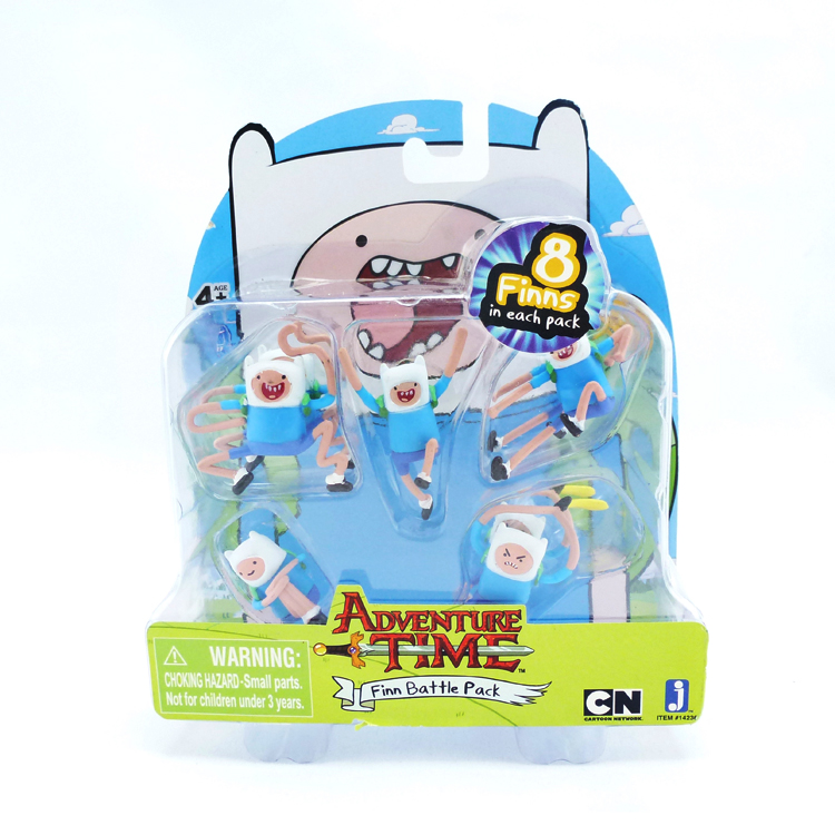 Adventure Time 3.8cm Battle Action Figure - Finn