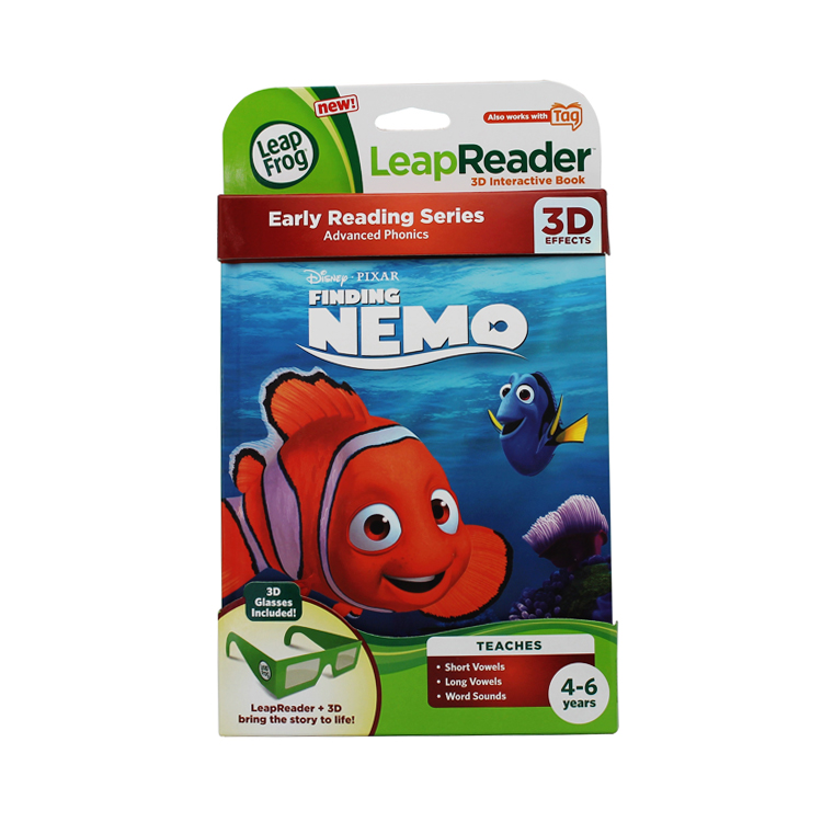 LEAPFROG LEAPREADER BOOK DISNEY FINDING NEM