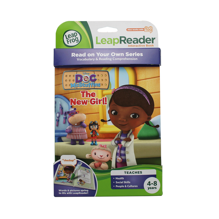 LEAPFROG LEAPREADER BOOK DISNEY DOC MCSTUFFI