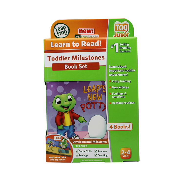 LEAPFROG LEAPREADER JR. TODDLER MILESTONES BO