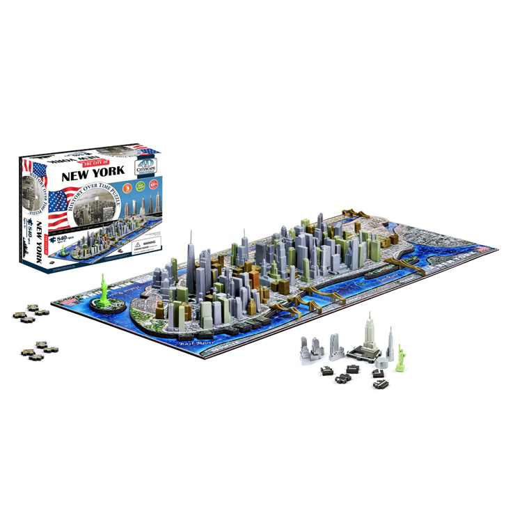 4D TIME PUZZLE NEW YORK CITY
