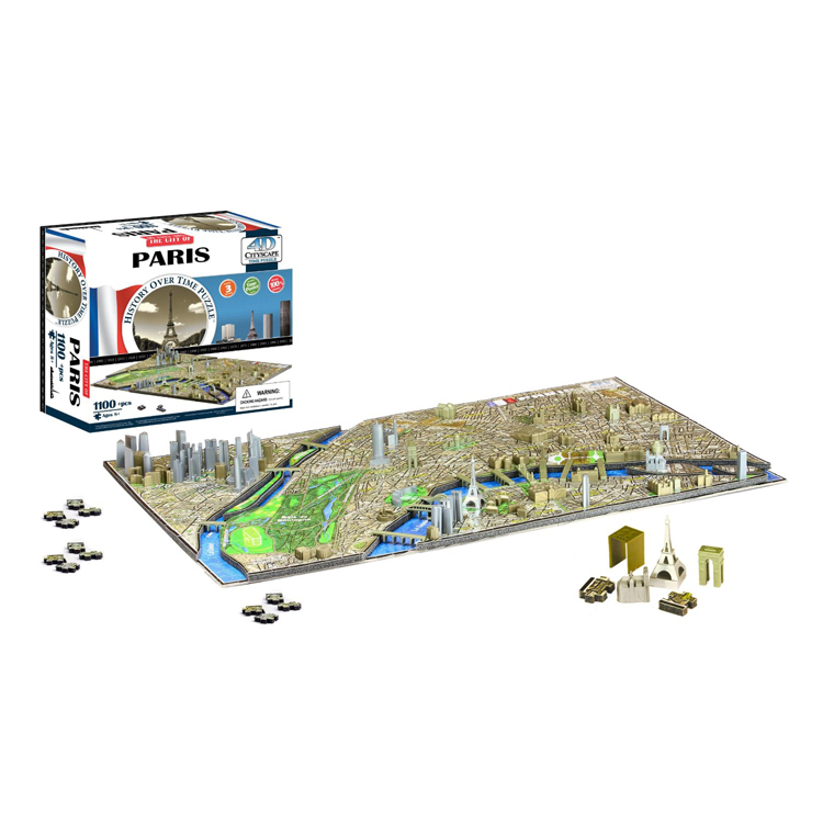 4D TIME PUZZLE PARIS